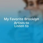 My Favorite Brooklyn Artists to Listen to